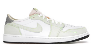 Jordan 1 Retro Low White Ghost Green Black