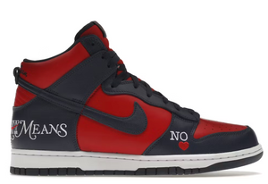 Nike SB Dunk High Supreme By Any Means Navy