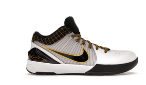 Nike Kobe 4 Protro White Black Del Sol